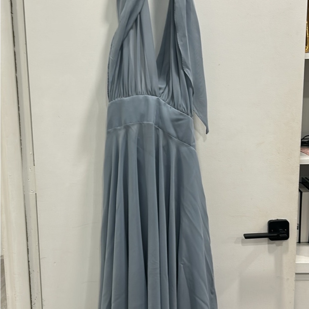 JJs House One Shoulder Gray Dress
